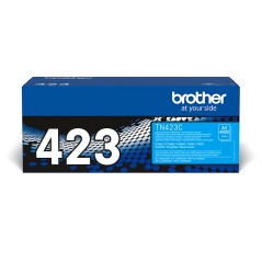 Brother TN423C HY Toner Cyan - Højkapacitets cyan-toner